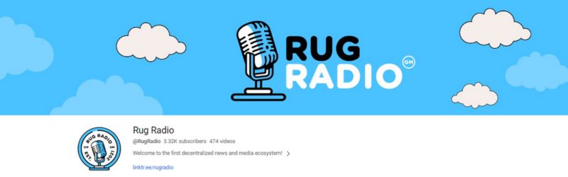 Rug Radio YouTube channel