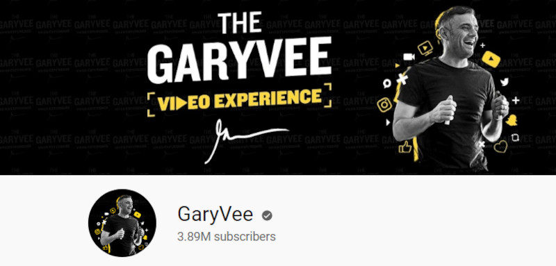 TOP YouTube channel GaryVee