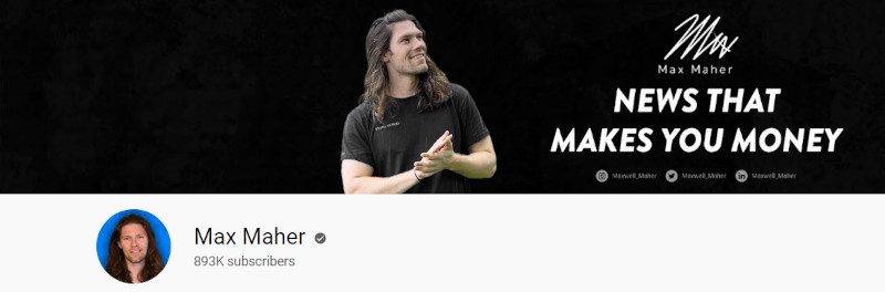 TOP YouTube channel Max Maher