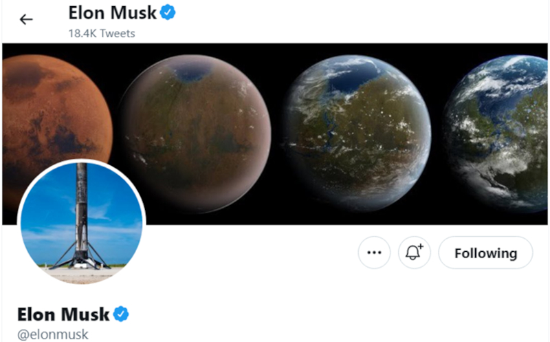 Twitter Account Elon Musk 