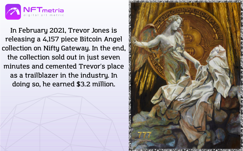 Trevor Jones NFT Bitcoin Angel