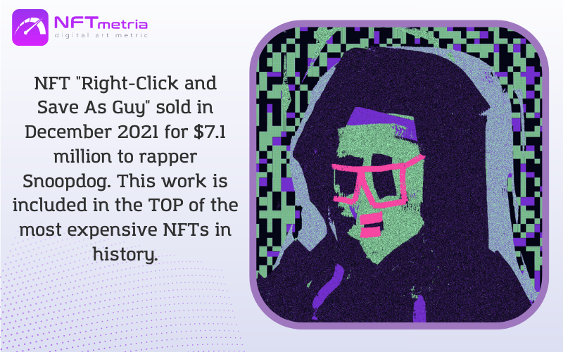 Right-Click and Save As Guy NFT
