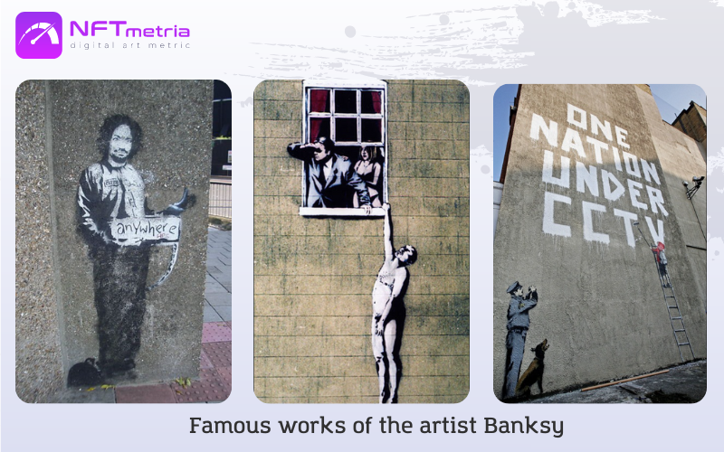 Famous works of Banksy