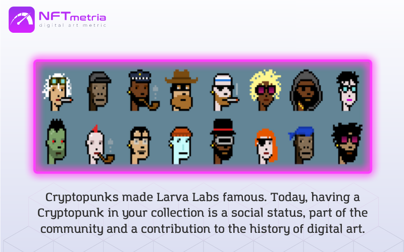 Larva Labs Cryptopunks
