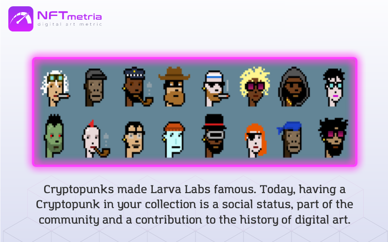 CryptoPunks maker Larva Labs launches their new NFT project, Meebits