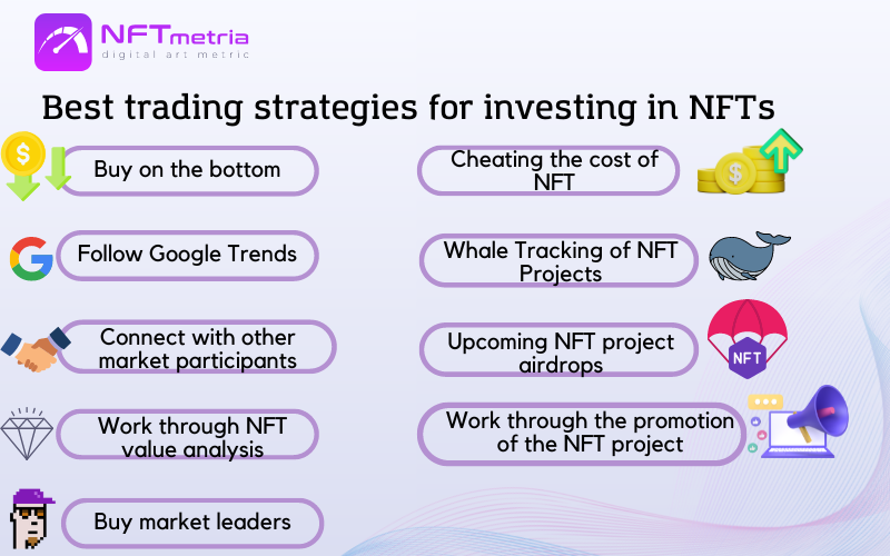 Best trading strategies for investing in NFTs