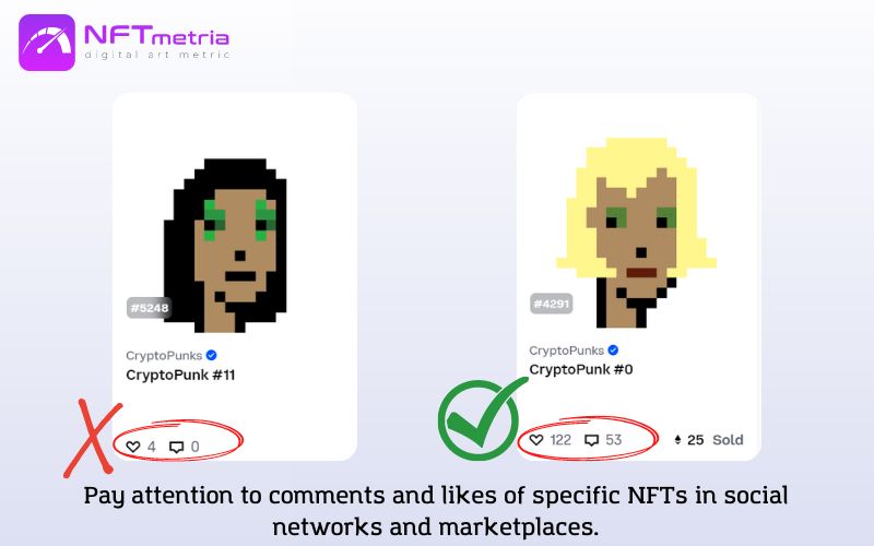 How to choose NFT in social networks