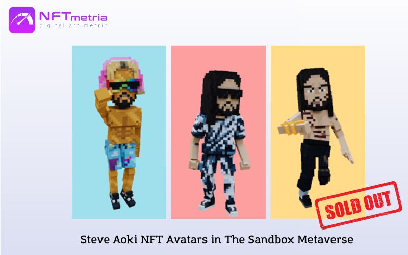 Steve Aoki The Sandbox nft