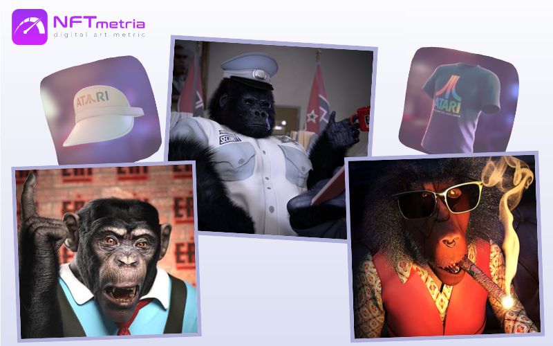 Fight Back Apes Atari Daz 3D nft