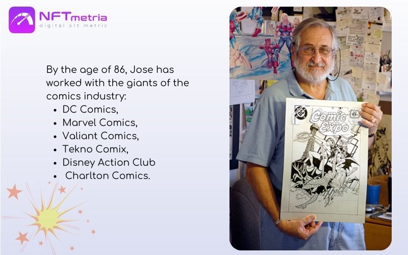 José Delbo DC comics nft artist