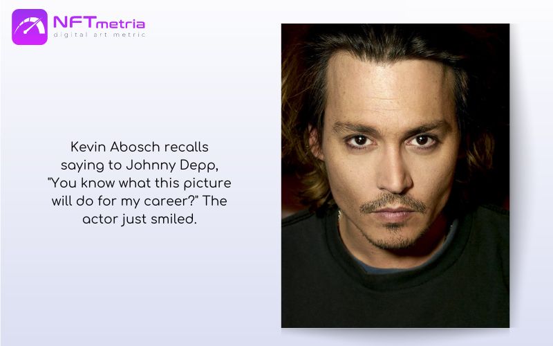 Kevin Abosch NFT Johnny Depp