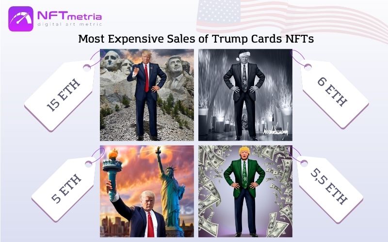 Most Expensive NFT Trump Cards Sales