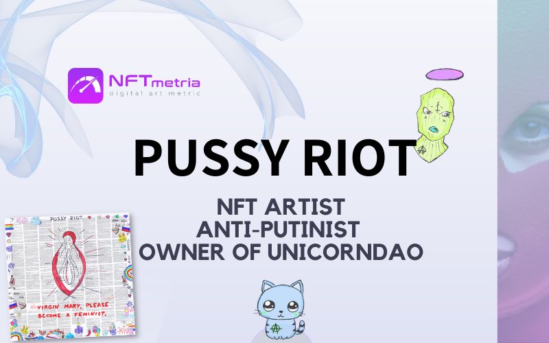 Who is Pussy Riot? NFT artist who uses the NFT to fight for gender equality