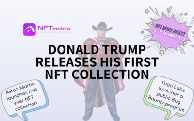 NFT News Digest: Donald Trump releases his first NFT collection