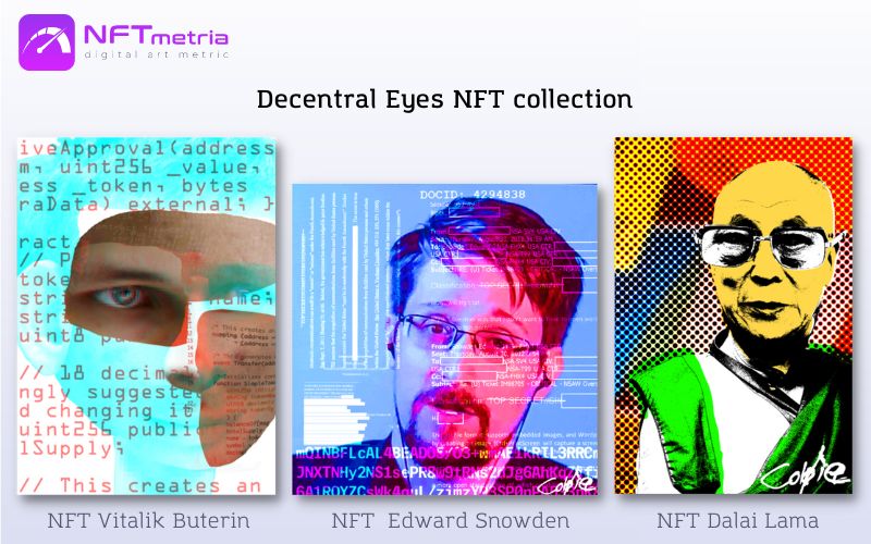 Coldie Decentral Eyes nft