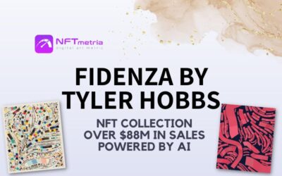 Fidenza: famous NFT collection of generative art by Tyler Hobbs