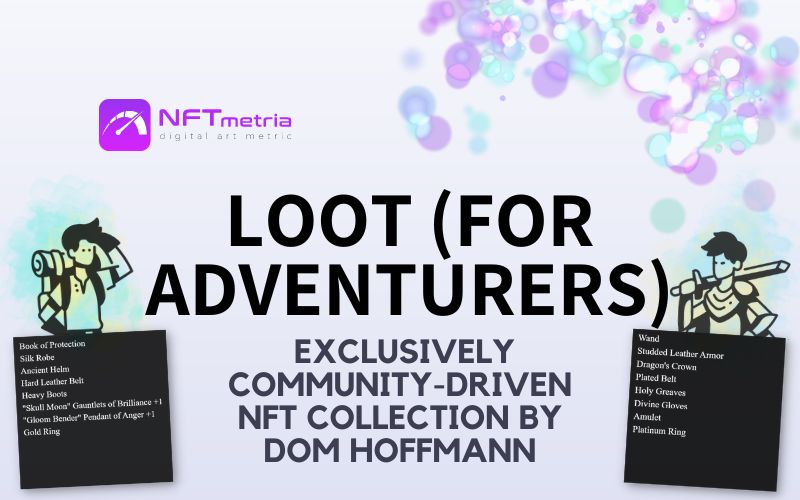 Loot (for Adventurers): NFT project and open nature of smart contracts