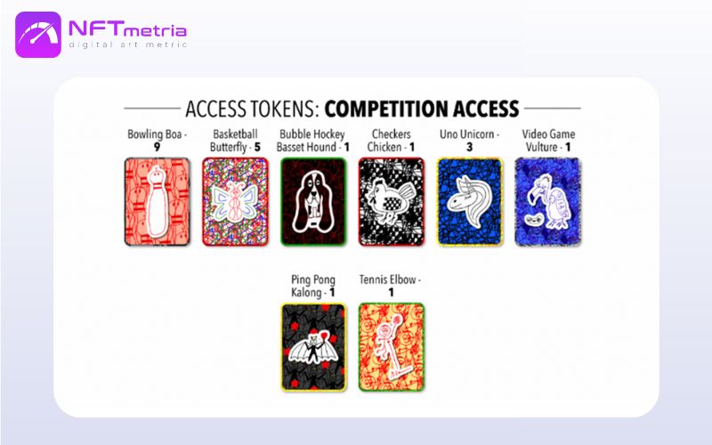 VeeFriends access cometition tokens