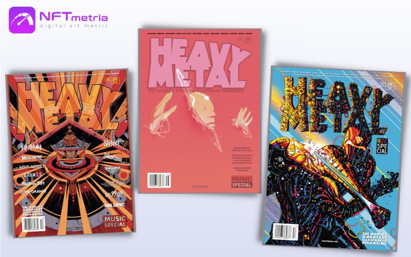 Victor Mosquera nft Heavy Metal Magazine