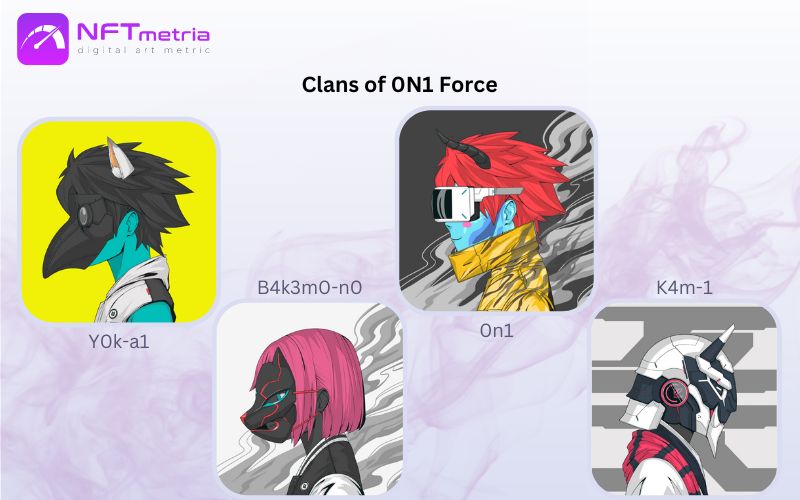 Clans of 0N1 Force nft