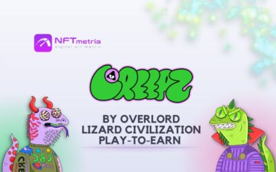 Creepz by OVERLORD: NFT reptilians that will help you have fun and earn