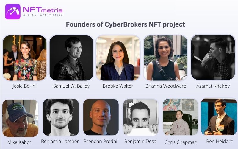 CyberBrokers nft founders