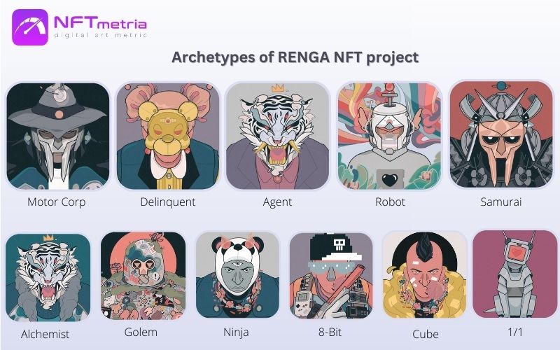 RENGA nft Archetypes