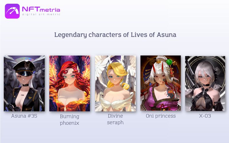 Lives of Asuna nft Legendary