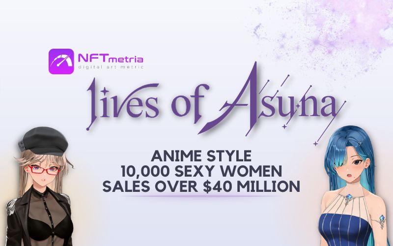 Lives of Asuna: Cute anime NFT girls by artist Zumi
