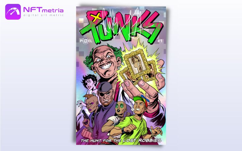 Most Expensive Sales of PUNKS Comic NFTs