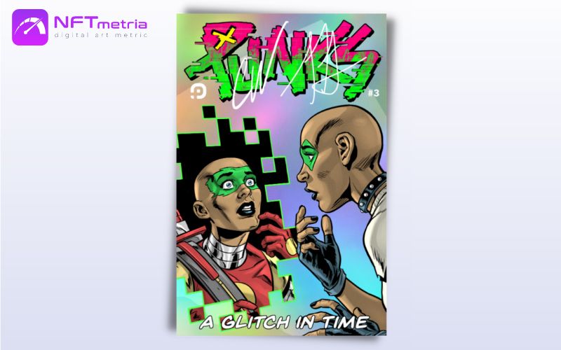 PUNKS Comic NFT A Glitch in Time