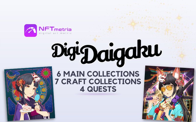DigiDaigaku: Heavenly NFT characters in a vast ecosystem