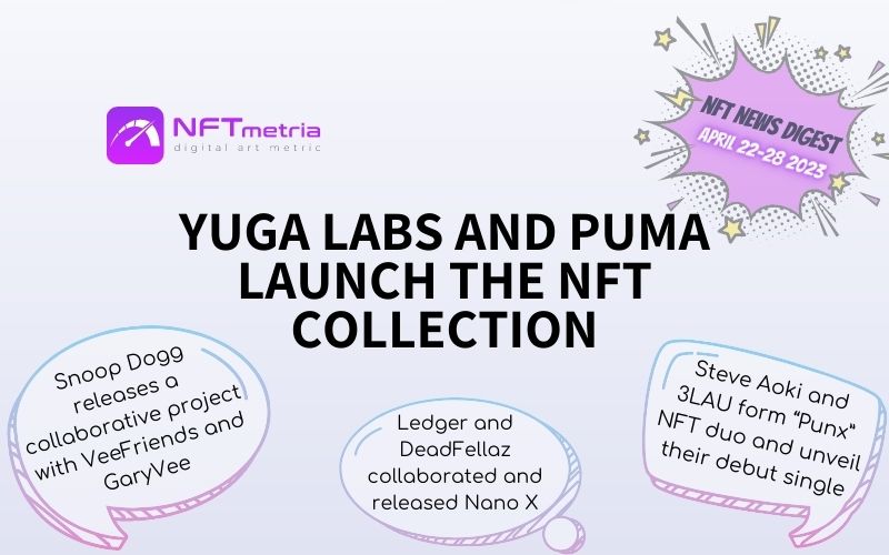 NFT News Digest: Yuga Labs and PUMA launch the Grailed Slipstream Series NFT collection