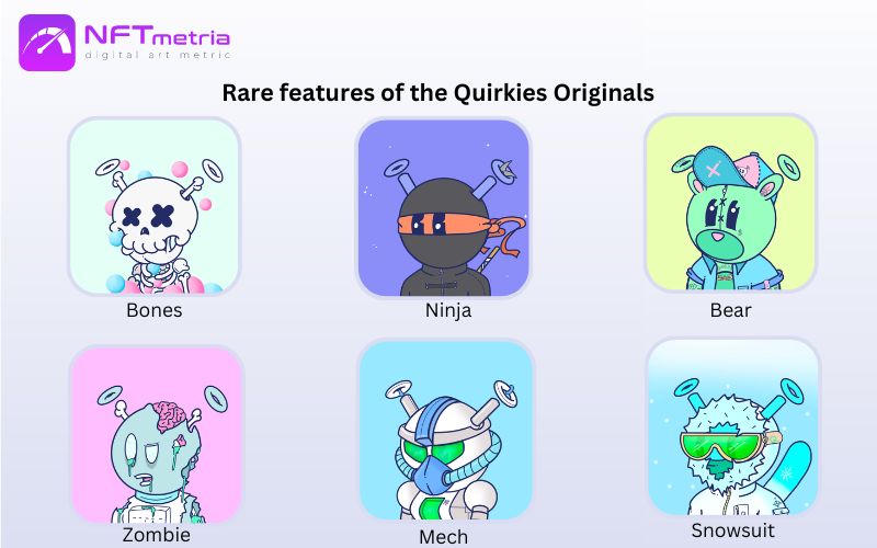 Quirkies Originals nft types