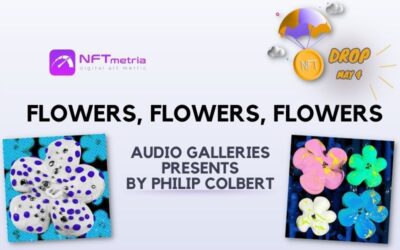 Drop Flowers, Flowers, Flowers NFT: vibrant generative aesthetics by Philip Colbert