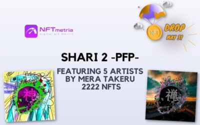 Drop SHARI 2 -PFP-: The second series of NFT project by mera takeru