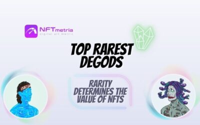 Top rarest of DeGods NFTs on Solana blockchain