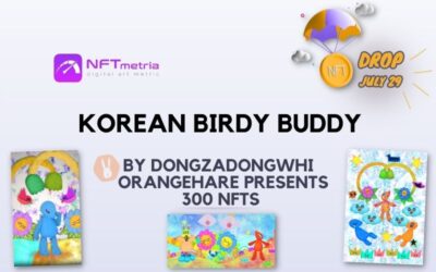 Drop Korean Birdy Buddy by Dongzadongwhi: Korean colorful world from OrangeHare project