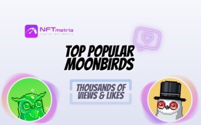 Top 10 most popular Moonbirds NFTs