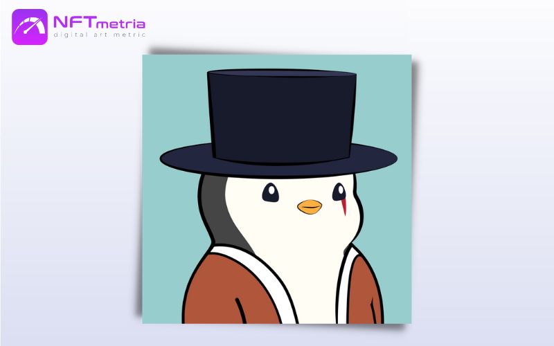 Pudgy Penguin #4988 popular NFT