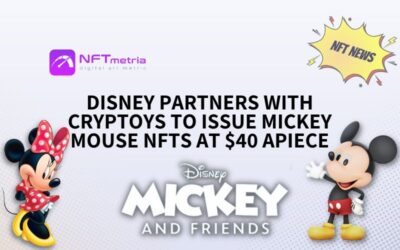 Disney partners with Cryptoys to issue Mickey Mouse NFTs at $40 apiece