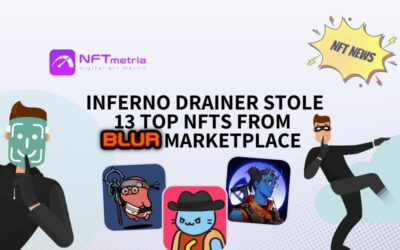 Inferno Drainer stole 13 top NFTs from Blur marketplace
