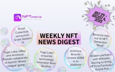 Weekly NFT News Digest: July 29-August 4, 2023