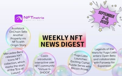 Weekly NFT News Digest: September 2-8, 2023