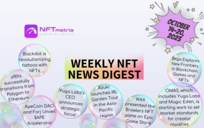 Weekly NFT News Digest: October 14-20, 2023