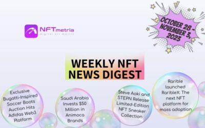Weekly NFT News Digest: October 28 – November 3, 2023