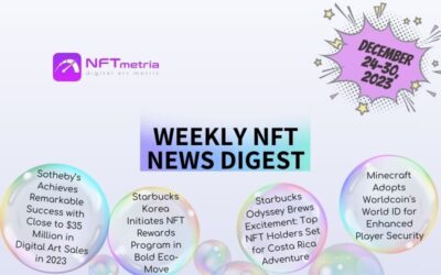 Weekly NFT News Digest: December 24-30, 2023