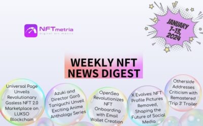 Weekly NFT News Digest: January 7-13, 2024